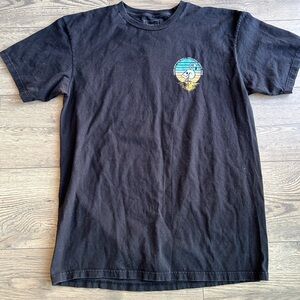 🛹 VANS Black Tee with Colorful Graphic